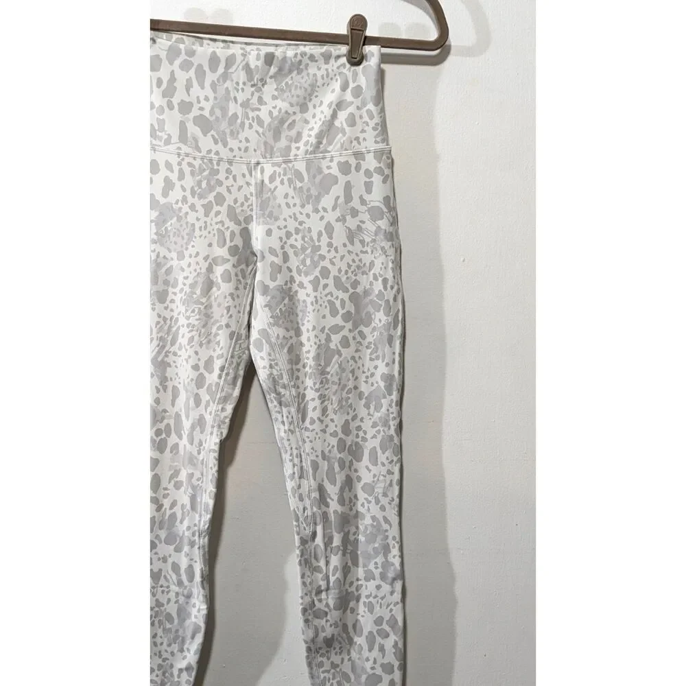 High-Rise Cheetah Camo Leggings - Lululemon Align sz. 6